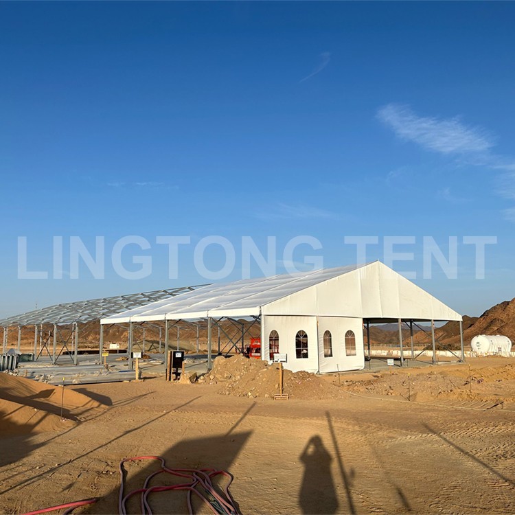 Modular Industrial Storage Tent for Saudi