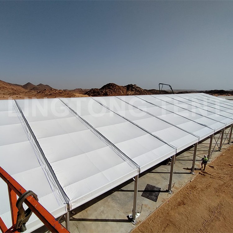 Modular Industrial Storage Tent for Saudi